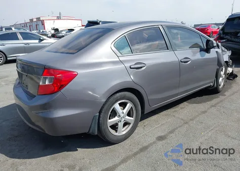 2012 Honda Civic Lx из США, поврежденный, VIN 2HGFB2F53CH579151